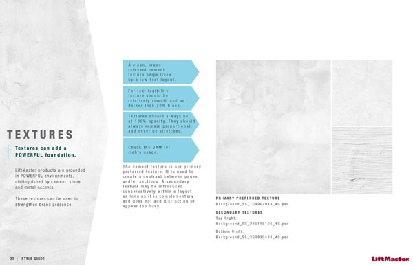 style guide image